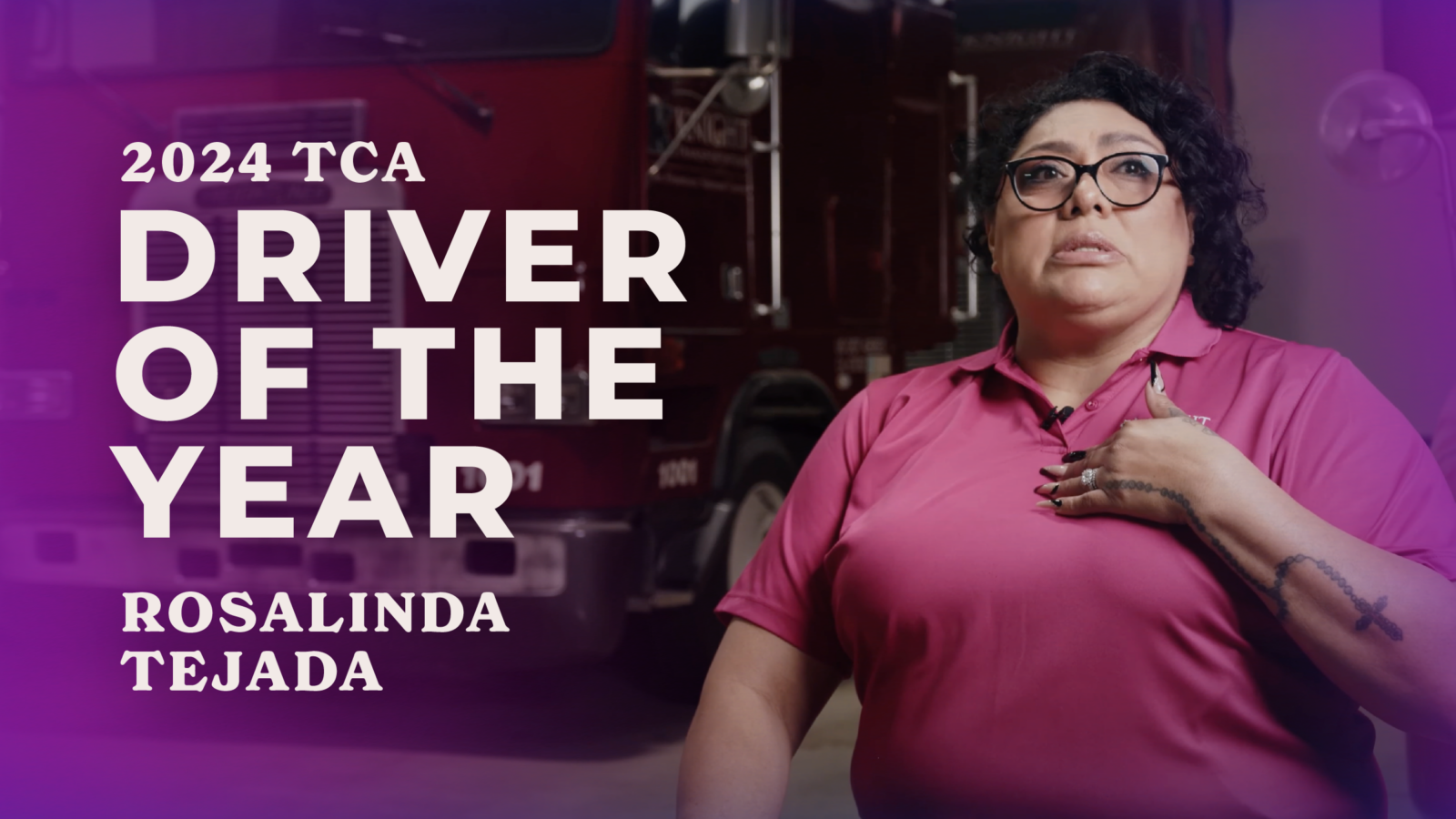 2024 TCA Driver of the Year Rosalinda Tejada | Dialogue with a Driver ...